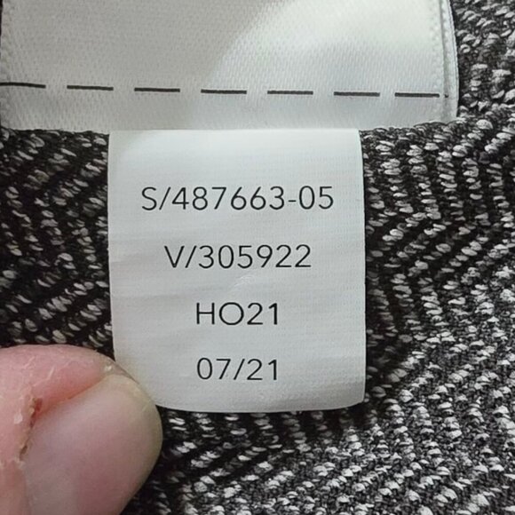 Athleta Gray Delancey Herringbone Tight Sz S - Picture 10 of 10